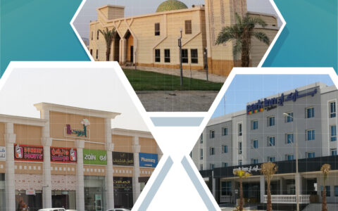 مسجد – فندق – مجمع تجاري .. الـ جي آر سي لواجهة كل المباني